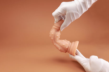 MAPARON アナルプラグ 凹凸あり イボ付き 吸盤仕様 液体シリコン 四つのサイズ - TaRiss's