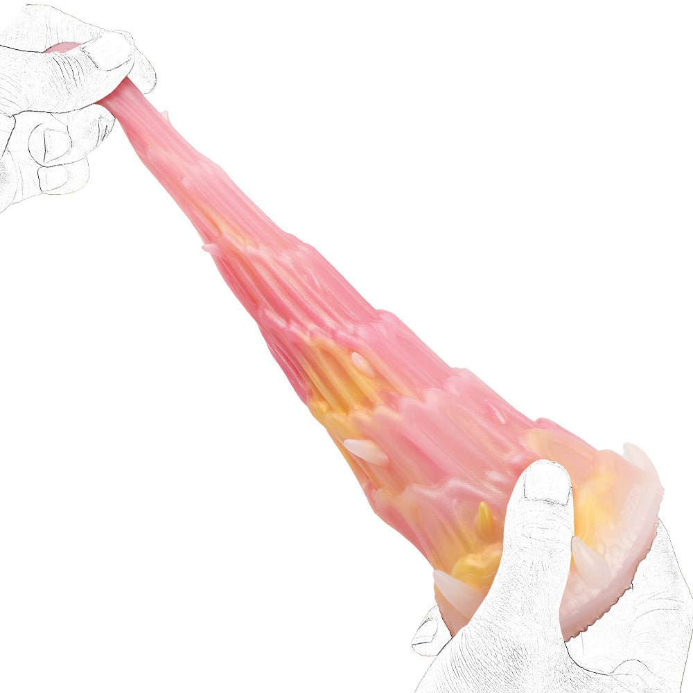 MAPARON しっぽ オナホ オナホール 繰り返し使用 肉厚ホール 高弾力 非貫通 超かわいい 液体シリコン - TaRiss's