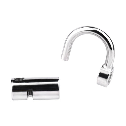 MAPARON 貞操具 ロック ステンレス鋼 ペニス拘束具 浮気防止 SM ピアス開けた人向け 三つのサイズ - TaRiss's