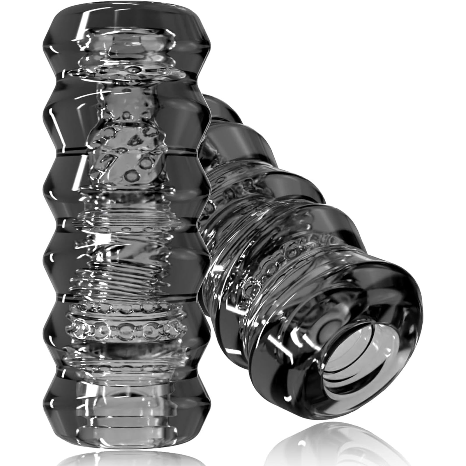 MAPARON オナホール オナホ ペニス刺激 非貫通式 透明 TPE素材 四色 - TaRiss's