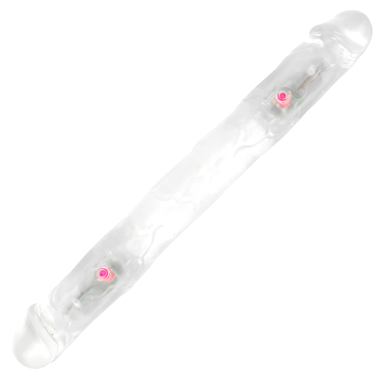MAPARON クリア双頭ディルド アナルバイブ リモコン付き ワイヤレス充電 TPE - TaRiss's