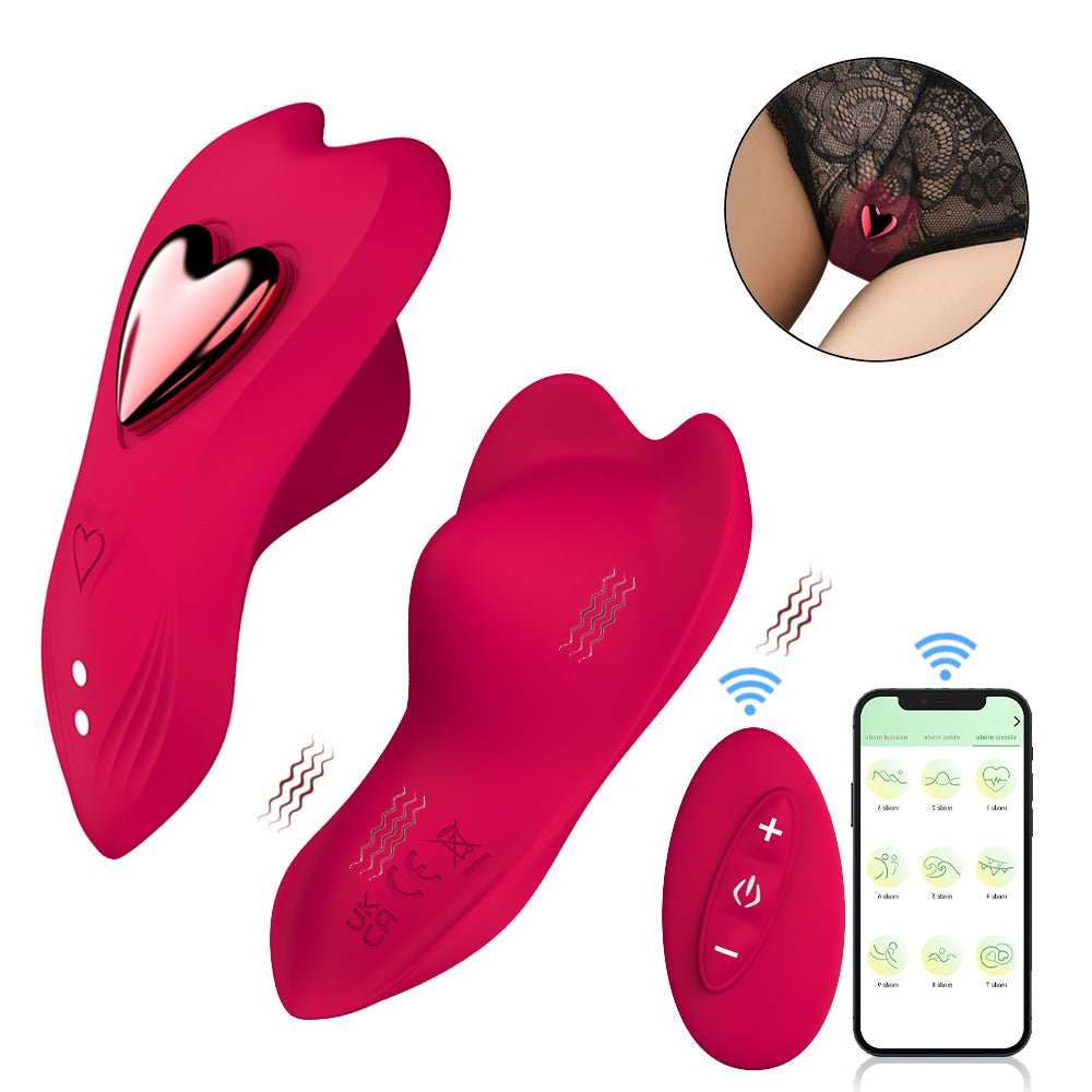 MinYn バイブ 女性向け 10種類強力振動モード 外出用 シリコン 遠隔操作 リモコン付き マグネットで固定 - TaRiss's