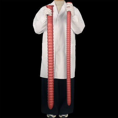 MinYn アナルプラグ 超長い 全長100cm 吸盤付き 液体シリコン 二つのサイズ - TaRiss's