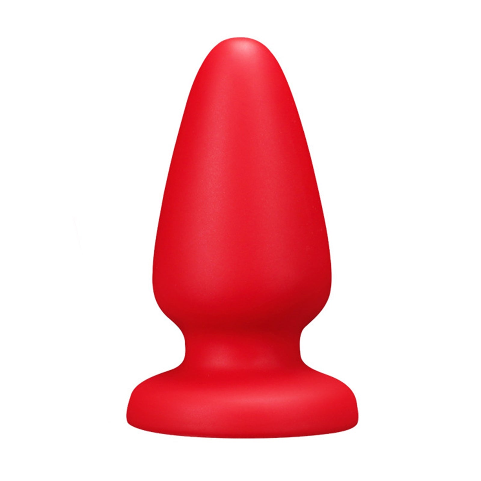MinYn キューピッド アナルプラグ レッド 液体シリコン 吸盤付き - TaRiss's