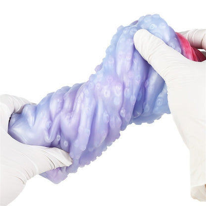 MinYn タコの触手 オナホール オナホ ペニス刺激 アナルプラグ 凹凸あり 非貫通 多種用途 液体シリコン - TaRiss's