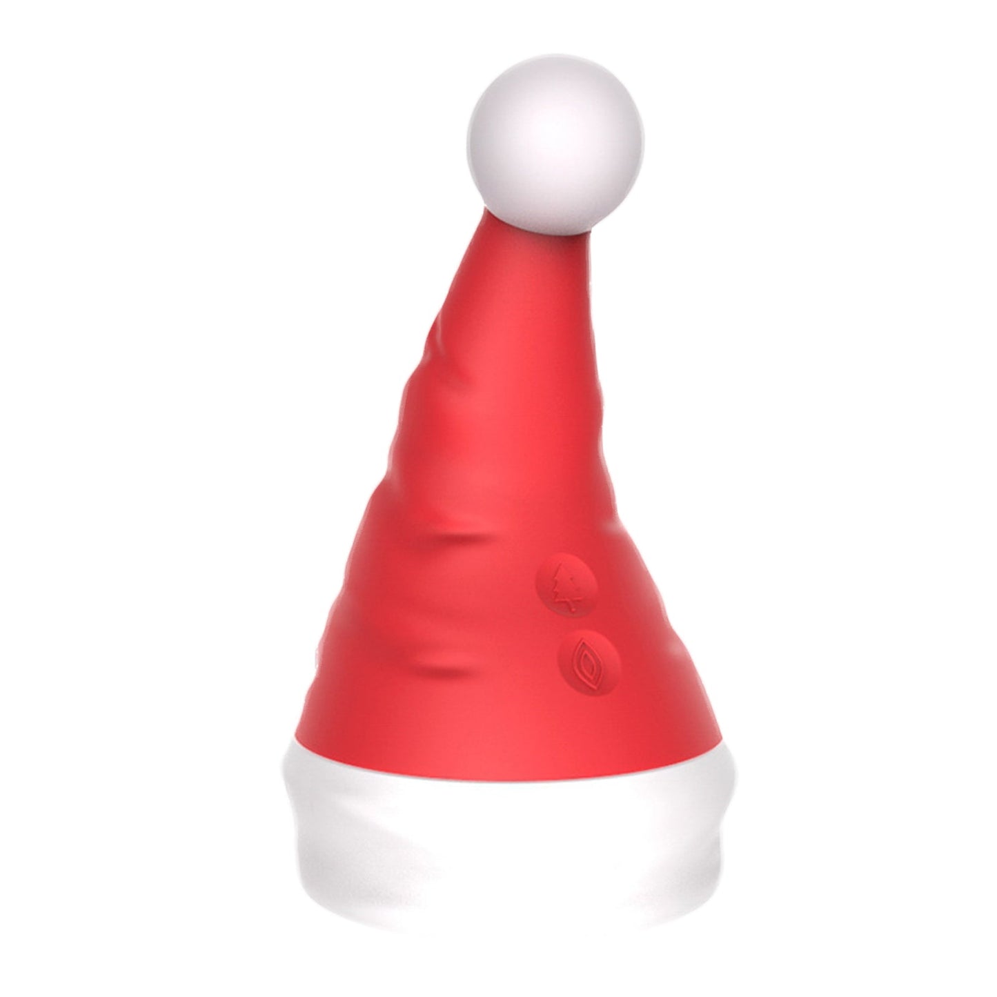 MinYn サンタ帽子 バイブ 舌舐め 両端とも使用可能 女性向け - TaRiss's