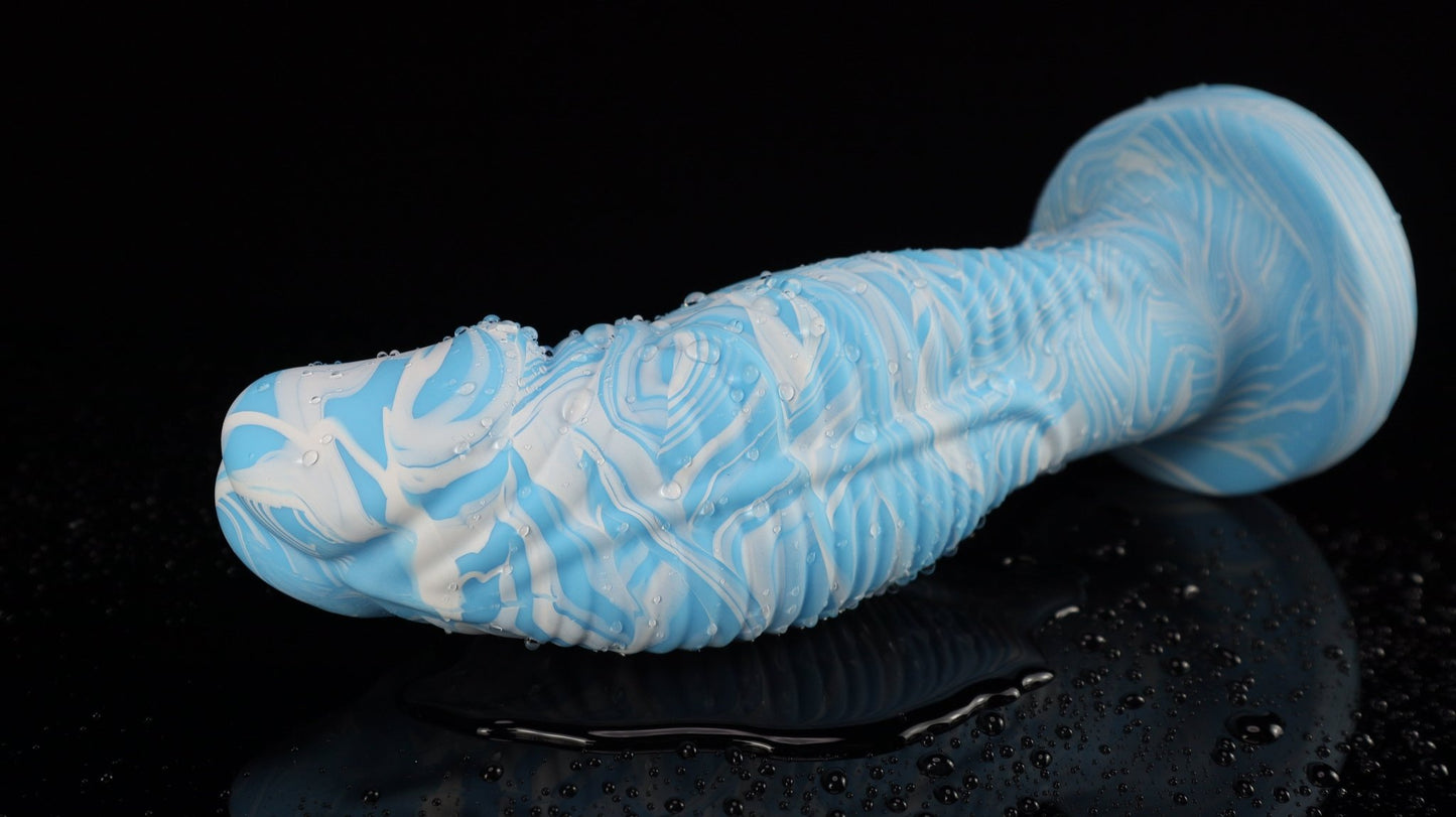 MinYn ディルド アナルプラグ 吸盤付き 液体シリコン 混色仕様 - TaRiss's