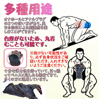 MinYn 萌え萌え爪 足フェチ オナホール オナホ ペニス刺激 アナルプラグ 凹凸あり 非貫通 多種用途 液体シリコン 四種類 - TaRiss's