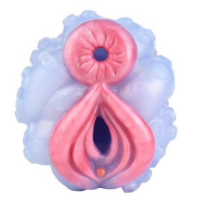 MinYn タコの触手 オナホール オナホ ペニス刺激 アナルプラグ 凹凸あり 非貫通 多種用途 液体シリコン - TaRiss's