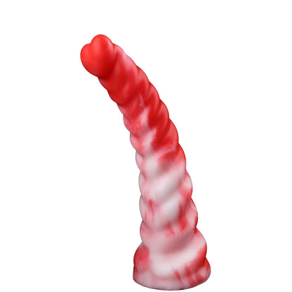 MinYn アナルプラグ 混色仕様 凹凸あり 液体シリコン 吸盤付き - TaRiss's