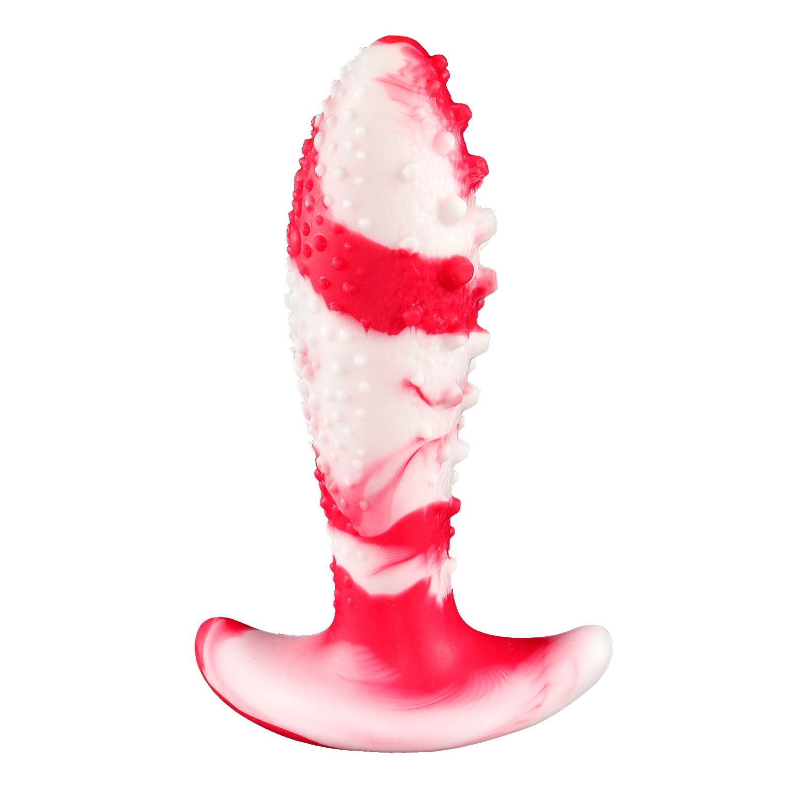 MinYn 感温変色 フグ アナルプラグ アンカー台座 凹凸あり 液体シリコン - TaRiss's