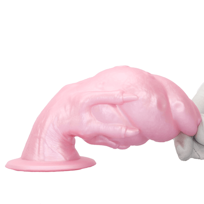 MinYn アナルプラグ 魔爪 吸盤付き 凹凸あり 液体シリコン ピンク - TaRiss's