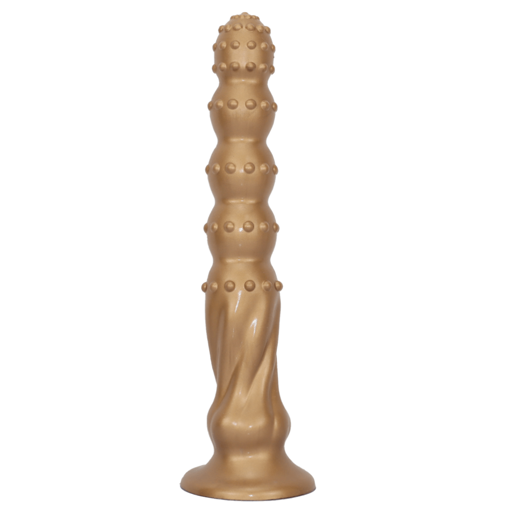 MinYn 金砕棒 アナルプラグ イボあり 液体シリコン 吸盤付き 三つのサイズ 二つの色 - TaRiss's