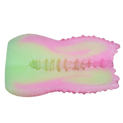 MinYn イソギンチャク オナホール オナホ ペニス刺激 凹凸あり 非貫通 多種用途 液体シリコン 夜光仕様 - TaRiss's