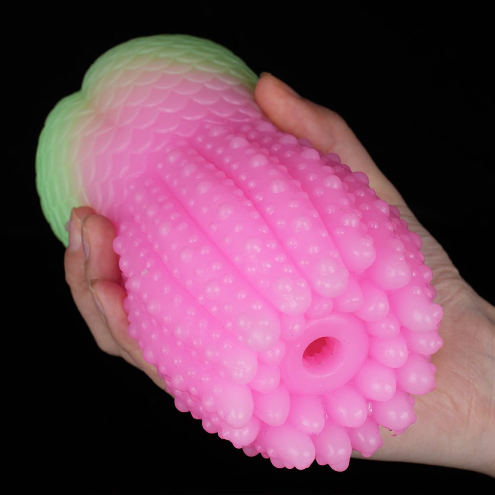 MinYn イソギンチャク オナホール オナホ ペニス刺激 凹凸あり 非貫通 多種用途 液体シリコン 夜光仕様 - TaRiss's