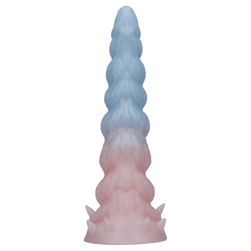 MinYn アナルプラグ アナル開発 凹凸あり 液体シリコン 吸盤付き 混色仕様 五つのサイズ - TaRiss's