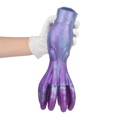 MinYn オナホ オナホール アナルプラグ タコの形 貫通式 液体シリコン 吸引ポンプ 手動式 二代目 「ケブラーさん」と「アヴィナさん」 - TaRiss's