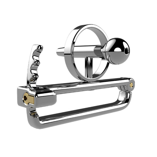 MinYn 貞操具 中空拘束具 尿道責め ステンレス製 鍵付き 男性用 SM 超上級者向け - TaRiss's