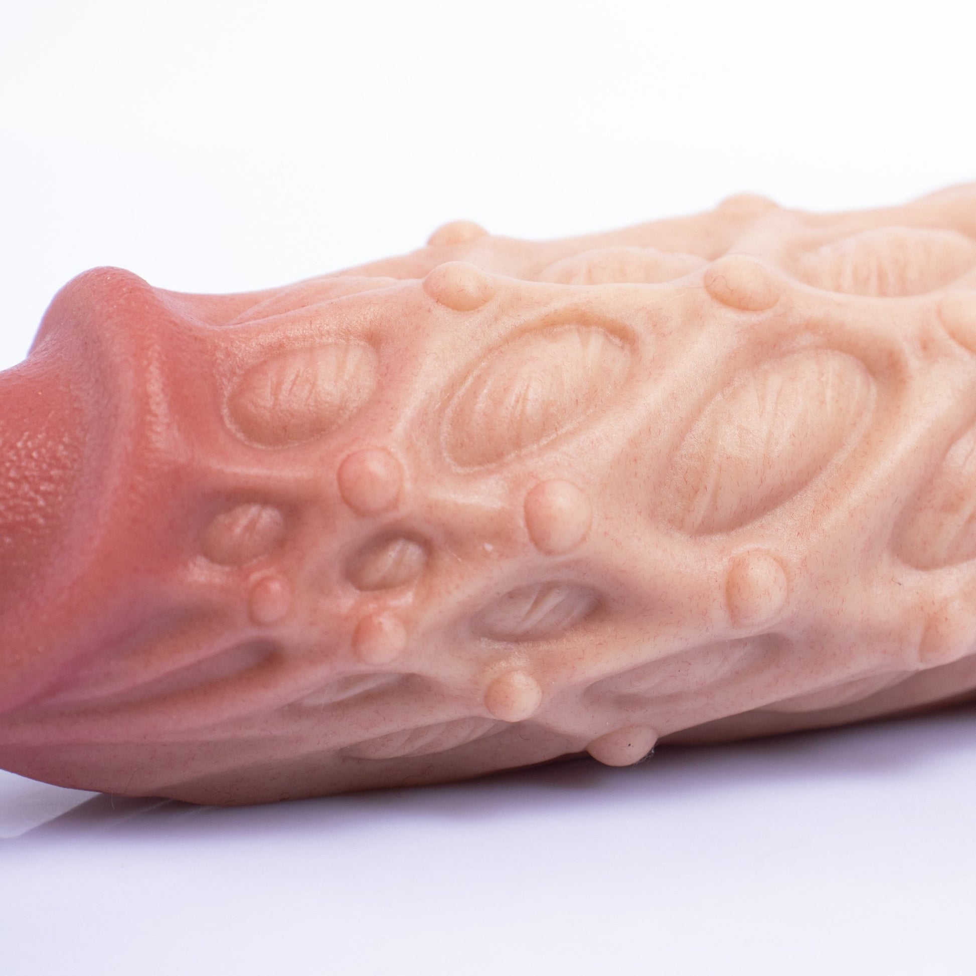 NIGHTLOOM ペニスサック 非貫通式 凹凸あり 陰茎袖 ペニスリング 液体シリコン - TaRiss's