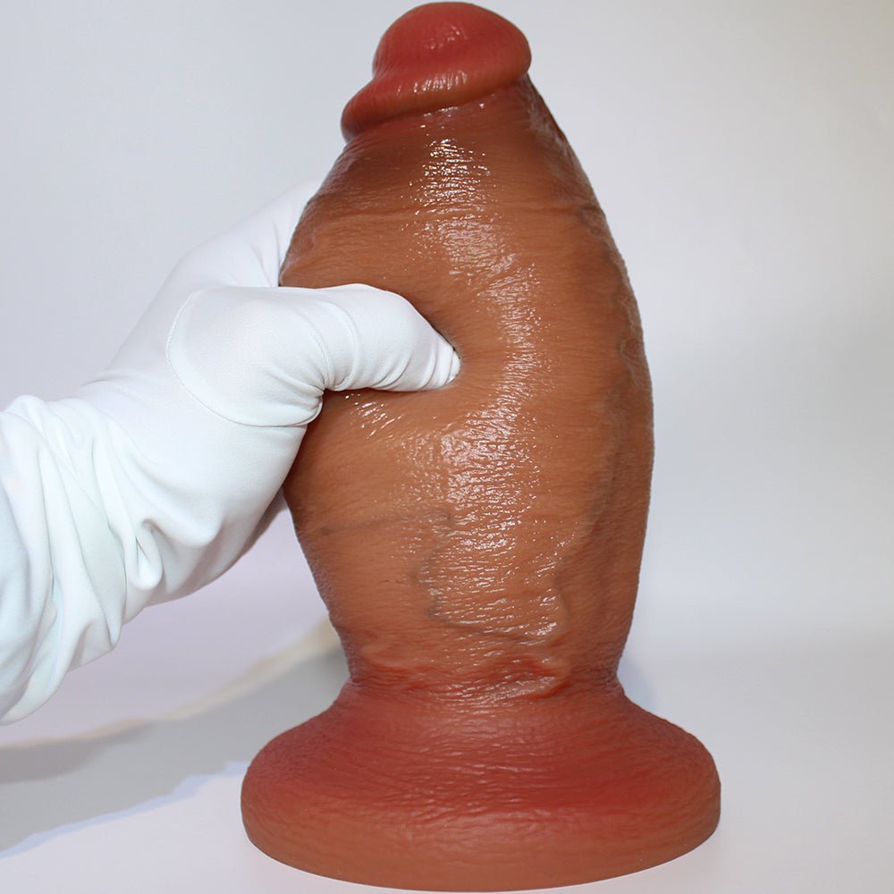 NIGHTLOOM ディルド 凹凸あり 本物の亀頭 リアルな血管 シリコン製 吸盤付き 六つのサイズ - TaRiss's