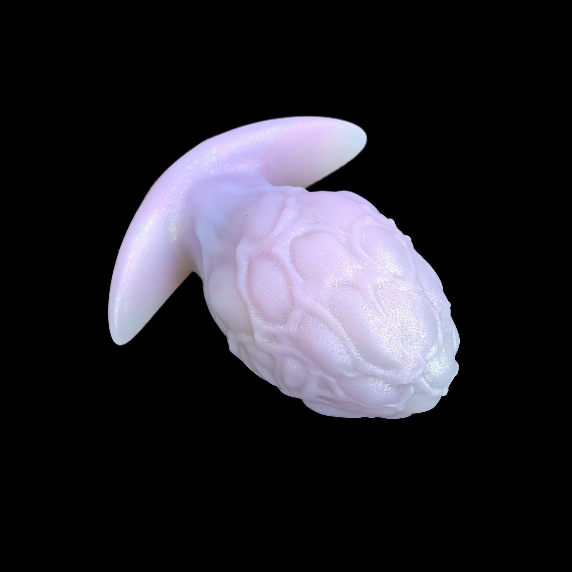 NIGHTLOOM アナルプラグ 凹凸あり シリコン製 ドラゴンの卵 アンカー形台座 混色仕様 - TaRiss's