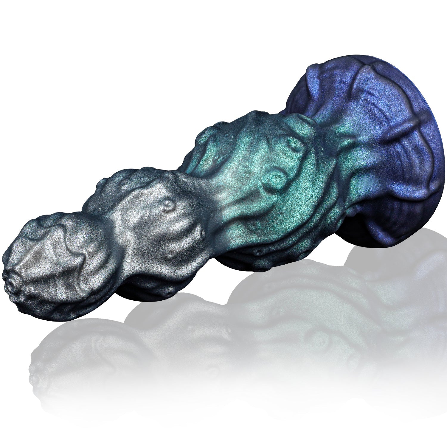 NIGHTLOOM アナルプラグ 凹凸あり 触手 3ビーズ 吸盤付き 混色仕様 - TaRiss's