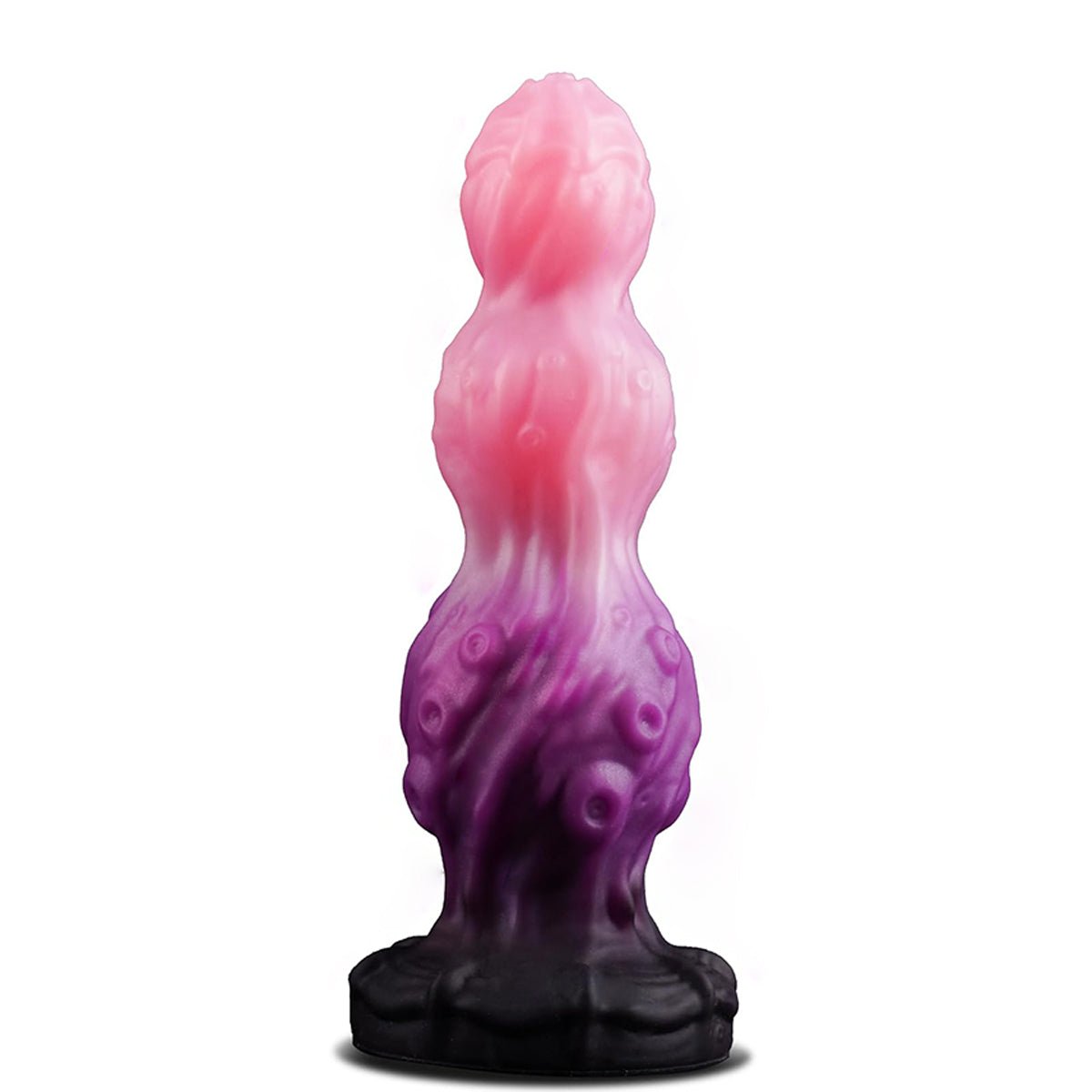 NIGHTLOOM アナルプラグ 凹凸あり 触手 3ビーズ 吸盤付き 混色仕様 - TaRiss's