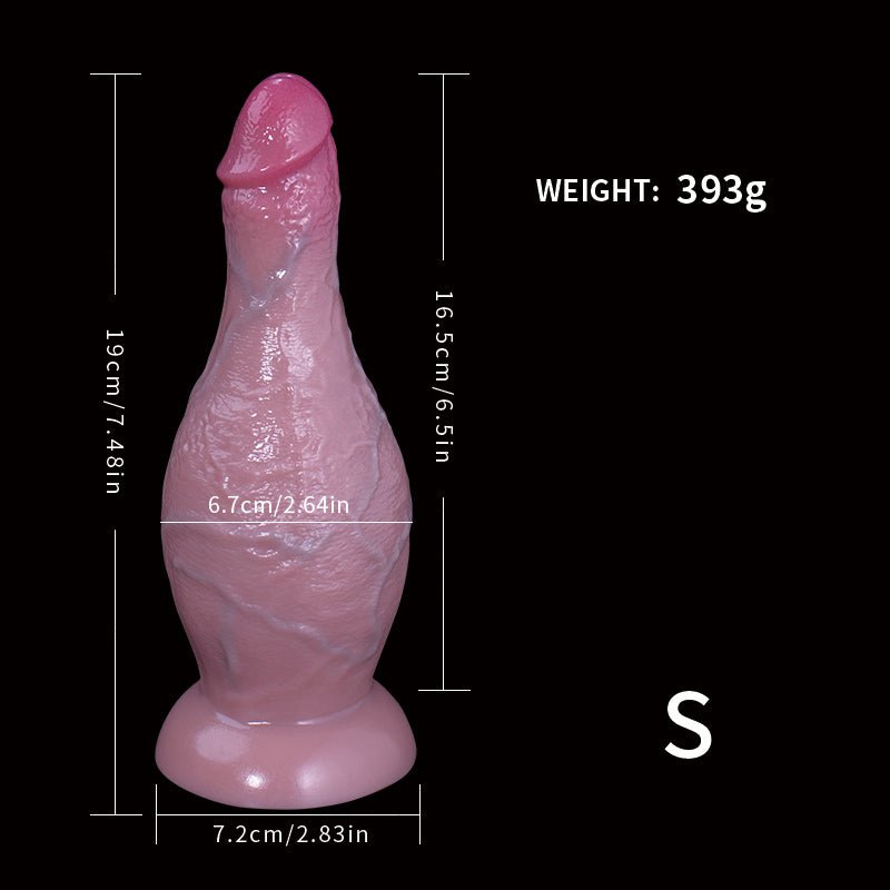 NIGHTLOOM ディルド 凹凸あり 本物の亀頭 リアルな血管 シリコン製 吸盤付き 三つのサイズ - TaRiss's