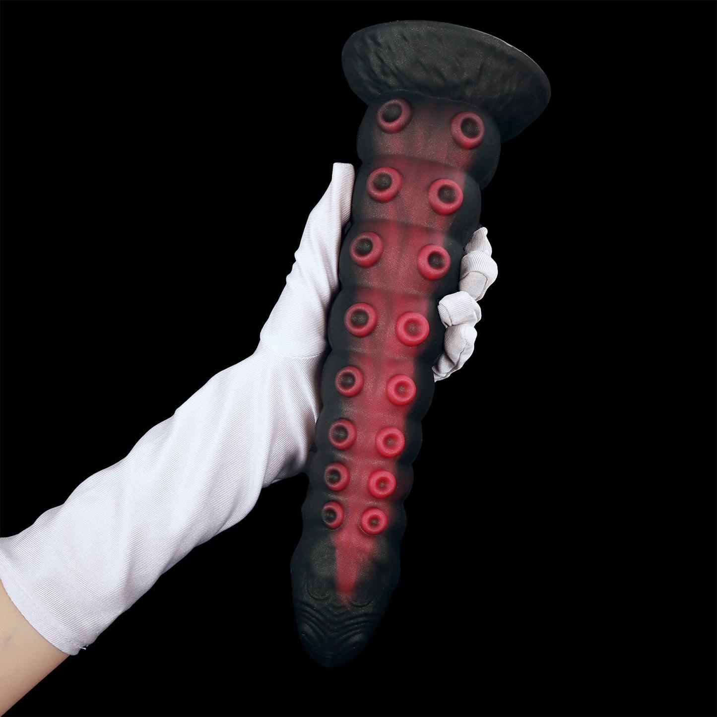 NIGHTLOOM アナルプラグ 凹凸あり 触手 タコ シリコン製 吸盤付き 混色仕様 四つのサイズ - TaRiss's