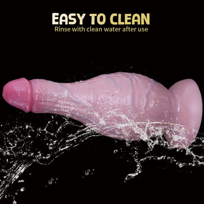 NIGHTLOOM ディルド 凹凸あり 本物の亀頭 リアルな血管 シリコン製 吸盤付き 三つのサイズ - TaRiss's