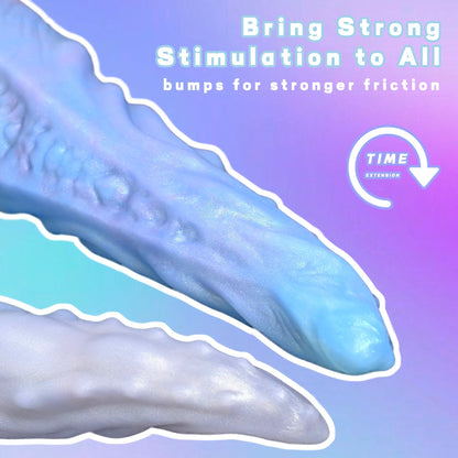 NIGHTLOOM アナルプラグ 凹凸あり 触手 シリコン製 吸盤付き 混色仕様 二つのサイズ - TaRiss's