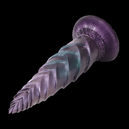 NIGHTLOOM アナルプラグ タケノコデザイン 凹凸あり 吸盤付き 液体シリコン 混色 5.5cmX25cm - TaRiss's