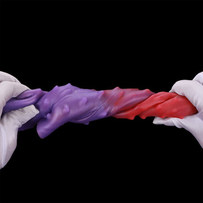 NIGHTLOOM ペニスサック 凹凸あり 非貫通式 ペニスリング 陰茎袖 混色仕様 液体シリコン - TaRiss's