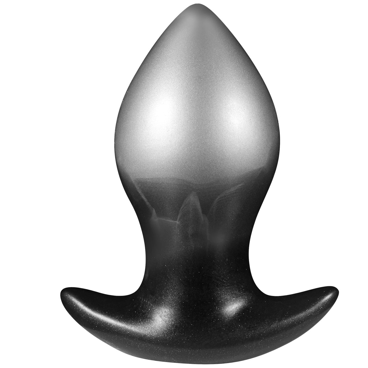 NIGHTLOOM アナルプラグ アンカー形台座 液体シリコン ブラック 全四サイズ - TaRiss's