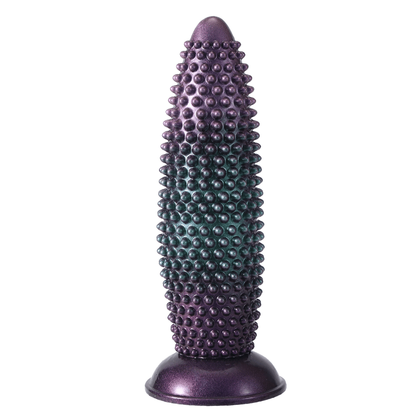 NIGHTLOOM アナルプラグ 凹凸あり シリコン製 吸盤付き 混色仕様 6.2cmX23cm - TaRiss's