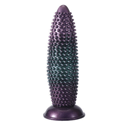 NIGHTLOOM アナルプラグ 凹凸あり シリコン製 吸盤付き 混色仕様 6.2cmX23cm - TaRiss's