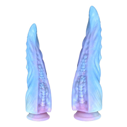 NIGHTLOOM アナルプラグ 凹凸あり 触手 シリコン製 吸盤付き 混色仕様 二つのサイズ - TaRiss's