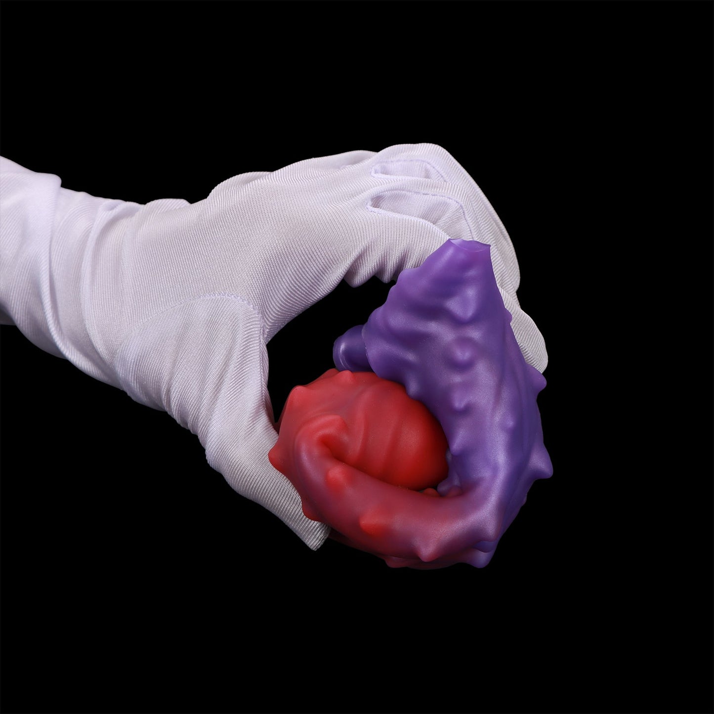 NIGHTLOOM ペニスサック 凹凸あり 非貫通式 ペニスリング 陰茎袖 混色仕様 液体シリコン - TaRiss's