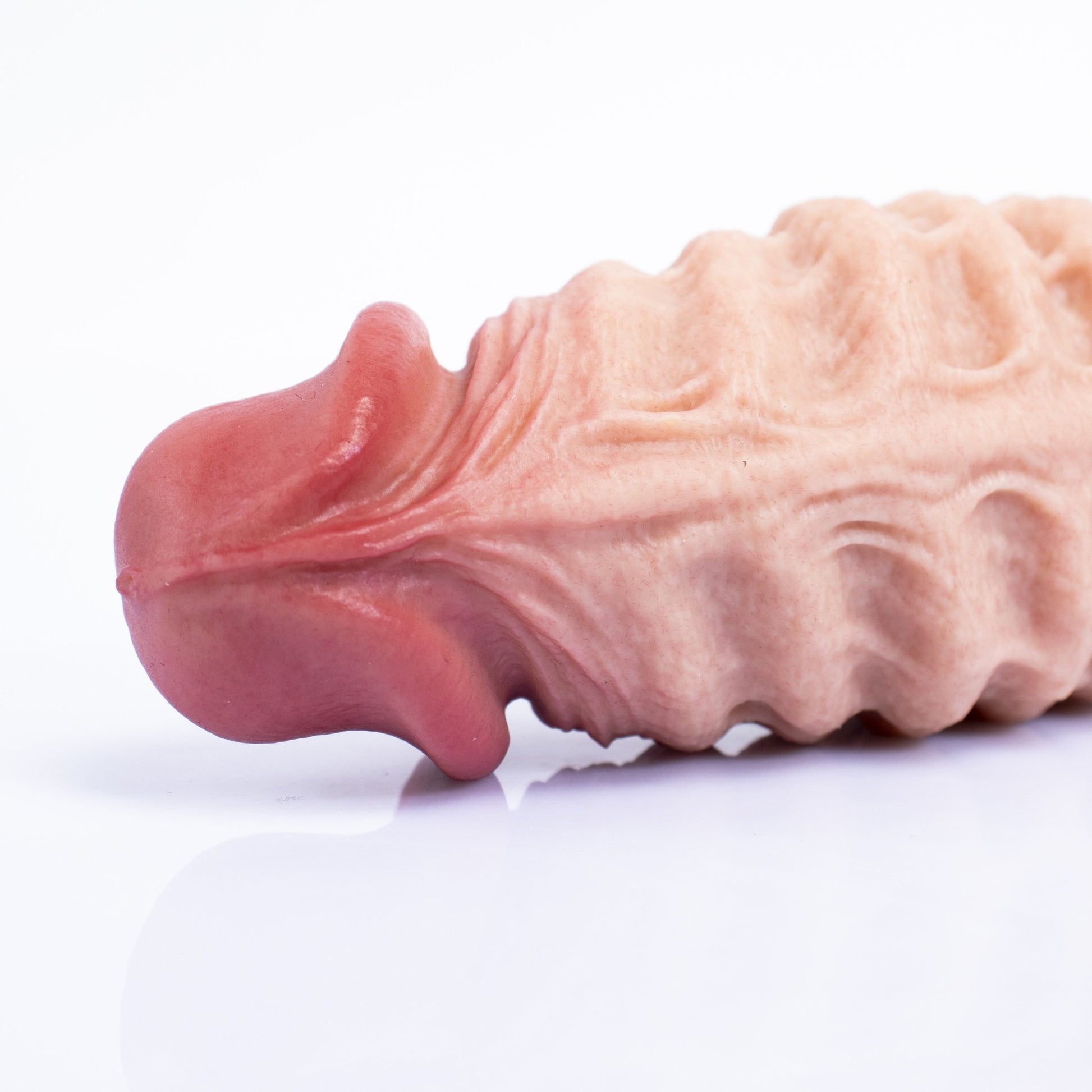 NIGHTLOOM ペニスサック 凹凸あり 陰茎袖 ペニスリング 非貫通式 液体シリコン - TaRiss's