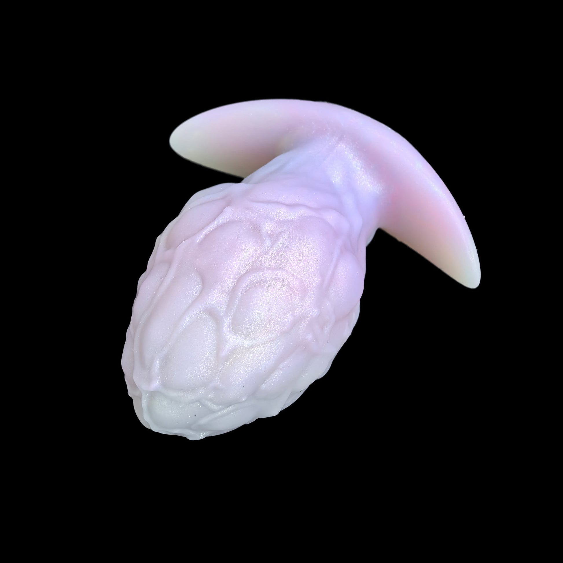 NIGHTLOOM アナルプラグ 凹凸あり シリコン製 ドラゴンの卵 アンカー形台座 混色仕様 - TaRiss's