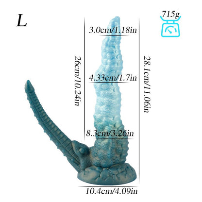 NIGHTLOOM アナルプラグ 凹凸あり 吸盤付き 液体シリコン 全三サイズ - TaRiss's