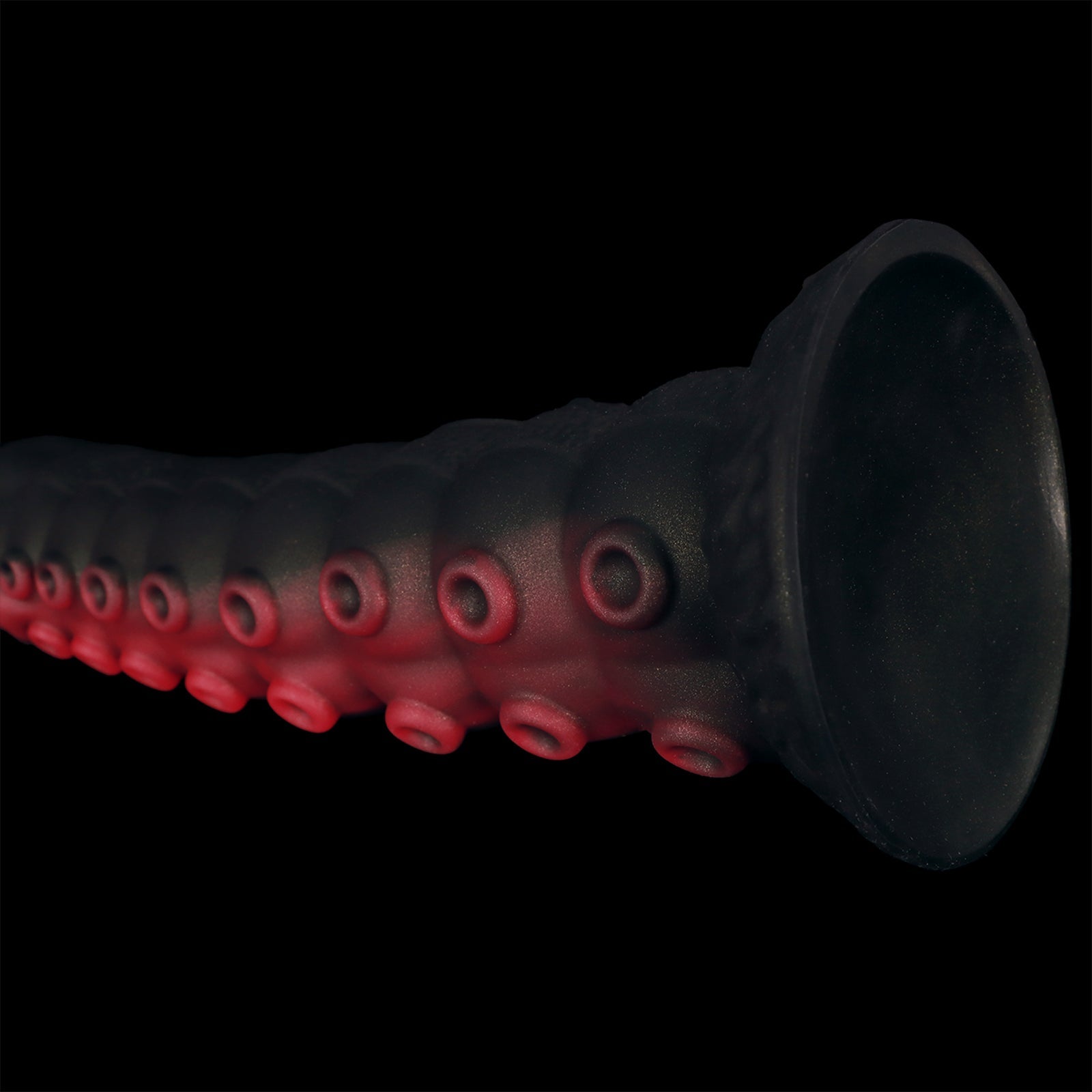 NIGHTLOOM アナルプラグ 凹凸あり 触手 タコ シリコン製 吸盤付き 混色仕様 四つのサイズ - TaRiss's