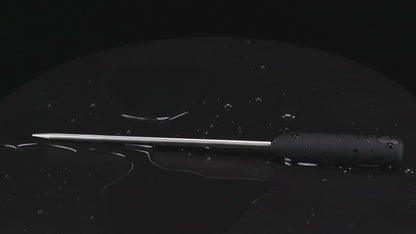 TaRiss's 尿道バイブ 尿道プラグ 非貫通式 12段階振動モード 金属製 6.5mmx168mm