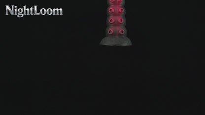 NIGHTLOOM アナルプラグ 凹凸あり 触手  タコ シリコン製 吸盤付き 混色仕様 四つのサイズ