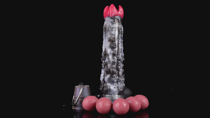 MAPARON タコ サンラン器  インフレート式 棒付き アナルプラグ 液体シリコン