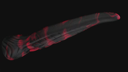 MAPARON 蛭 アナルプラグ 混色仕様 吸盤付き 液体シリコン