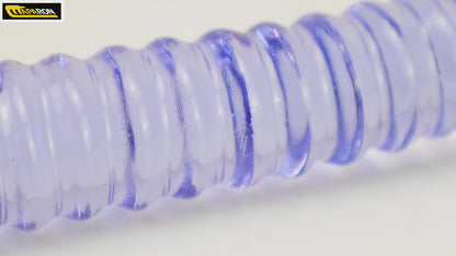 MAPARON アナルプラグ 凹凸あり 吸盤付き PVC ブルー