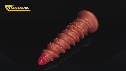 MAPARON つぶつぶらせん アナルプラグ 凹凸あり 液体シリコン