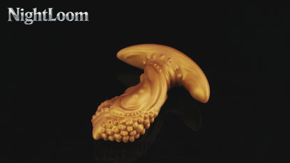 NIGHTLOOM アナルプラグ 凹凸あり アナル開発 アンカー形台座 タコ 液体シリコン 五つのサイズ