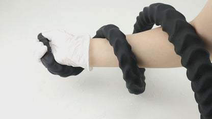 TaRiss's 3点セット 中空式アナルプラグ アナル拡張 蓋付き 多種用途 シリコン製